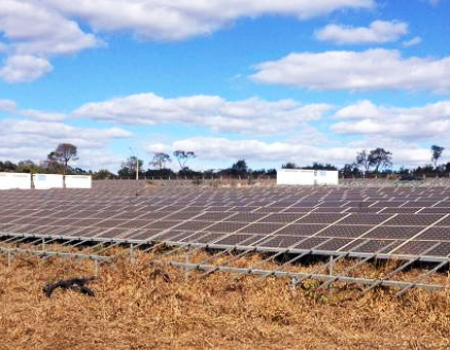 Estrututa para Usina Solar Fotovoltaica